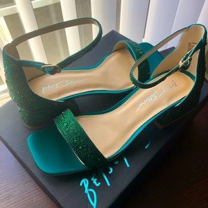 Betsy Johnson’s SB Grant Emerald Sandals